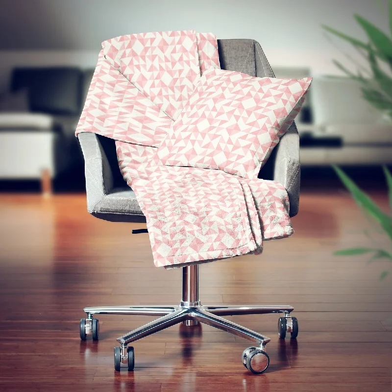 Synthetic fiber blend blankets for a budget - friendly choiceDesignart' Abstract geometric pattern' Modern Throw Blanket - 71x59 Synthetic fiber blend blankets for a budget - friendly choiceDesignart' Abstract geometric pattern' Modern Throw Blanket - 71x59