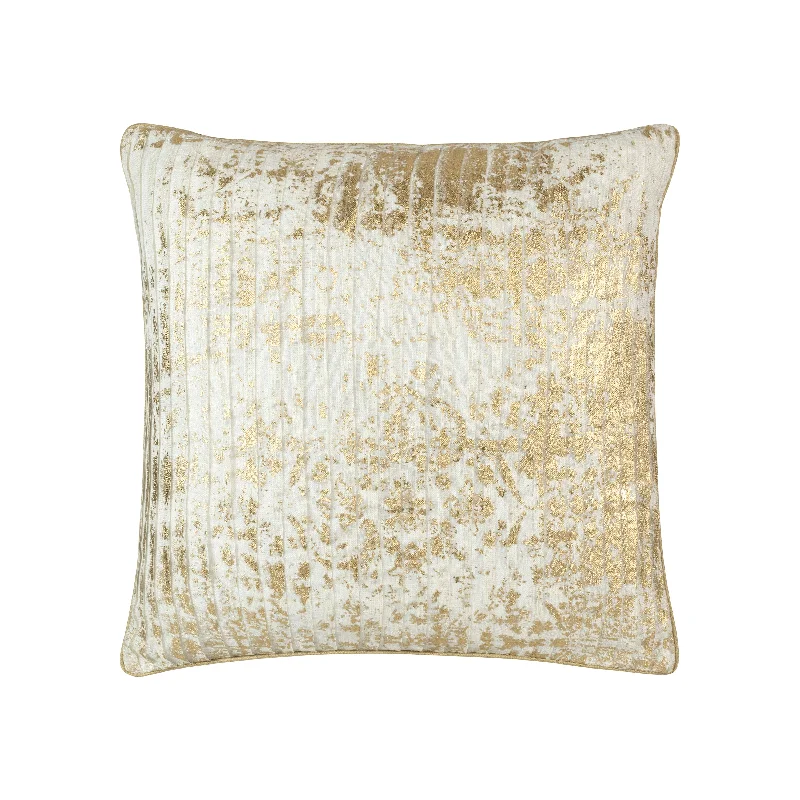 Round Pillows for Boho-Style InteriorsKids Pillows with Fun DesignsElla Ivory And Gold Printed Pillow Round Pillows for Boho-Style InteriorsKids Pillows with Fun DesignsElla Ivory And Gold Printed Pillow