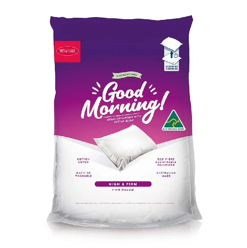 Hypoallergenic Pillows for Allergy SufferersAdjustable Pillows for Customized ComfortGood Morning High & Firm Pillow Hypoallergenic Pillows for Allergy SufferersAdjustable Pillows for Customized ComfortGood Morning High & Firm Pillow