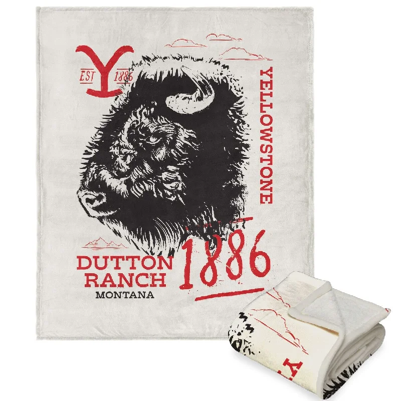 Bamboo fiber blankets with natural antibacterial propertiesParamount Yellowstone Bison Head Silk Touch Sherpa Throw Blanket Bamboo fiber blankets with natural antibacterial propertiesParamount Yellowstone Bison Head Silk Touch Sherpa Throw Blanket