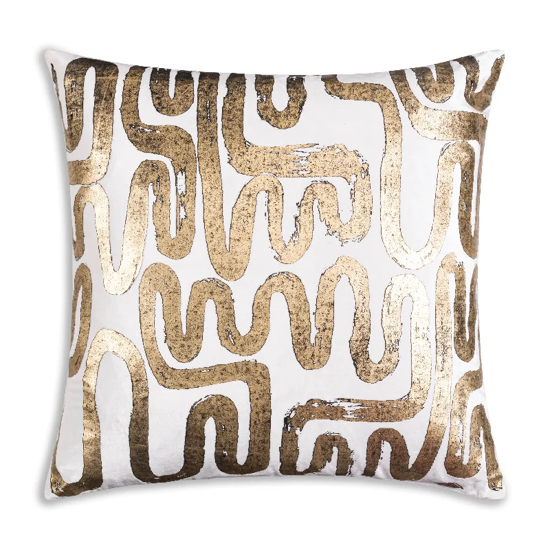 Lumbar Support Pillows for Car SeatsFeather Pillows for a Luxurious SleepMila Circular Abstract Ivory Gold Pillow Lumbar Support Pillows for Car SeatsFeather Pillows for a Luxurious SleepMila Circular Abstract Ivory Gold Pillow