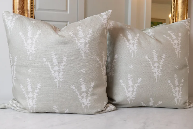 Orthopedic Pillows for Back Pain ReliefFeather Pillows for a Luxurious SleepEucalyptus Sage & White Small Repeat Luxury Pillow Orthopedic Pillows for Back Pain ReliefFeather Pillows for a Luxurious SleepEucalyptus Sage & White Small Repeat Luxury Pillow