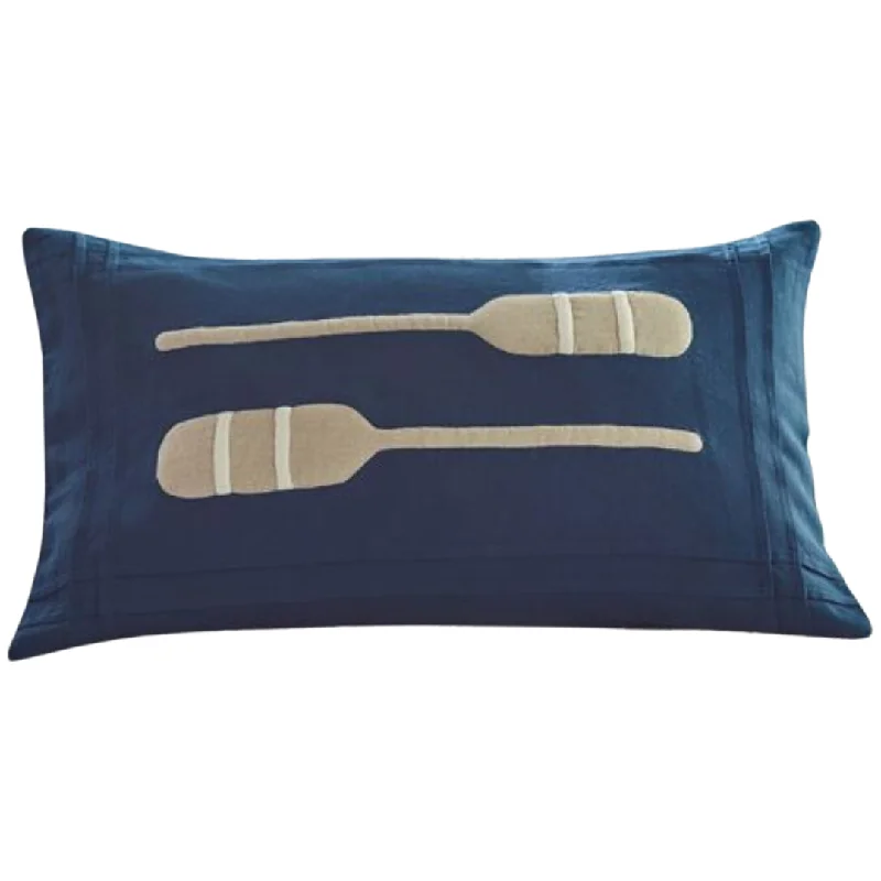 Square Pillows for Modern Home DecorSilk Pillows for Smooth Skin and HairIndigo Paddles Lumbar Accent Pillow Square Pillows for Modern Home DecorSilk Pillows for Smooth Skin and HairIndigo Paddles Lumbar Accent Pillow