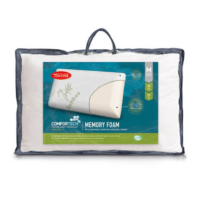 Soft and Fluffy Pillows for Bedroom ComfortSoft and Fluffy Pillows for Bedroom ComfortComfortech Memory Foam Pillow with Bamboo Cover - Medium Height & Firm Soft and Fluffy Pillows for Bedroom ComfortSoft and Fluffy Pillows for Bedroom ComfortComfortech Memory Foam Pillow with Bamboo Cover - Medium Height & Firm