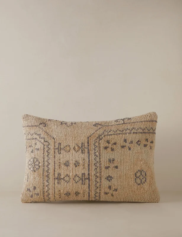 Round Pillows for Boho-Style InteriorsFirm Pillows for Side SleepersVintage Lumbar Pillow No. 14, 16" x 24" Round Pillows for Boho-Style InteriorsFirm Pillows for Side SleepersVintage Lumbar Pillow No. 14, 16" x 24"