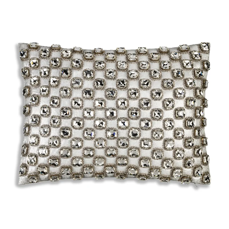Decorative Pillows for Living Room MakeoverPregnancy Pillows for Expectant MothersSophie Bedazzled Crystal Silver Lumbar Pillow Decorative Pillows for Living Room MakeoverPregnancy Pillows for Expectant MothersSophie Bedazzled Crystal Silver Lumbar Pillow