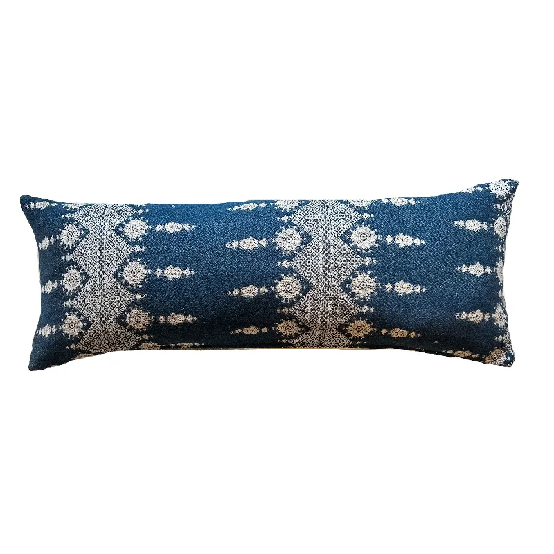 Hypoallergenic Pillows for Allergy SufferersMemory Foam Pillows for Neck Support1 Available! 14x36 Blue Woven Pillow Cover | Textile is from India Hypoallergenic Pillows for Allergy SufferersMemory Foam Pillows for Neck Support1 Available! 14x36 Blue Woven Pillow Cover | Textile is from India