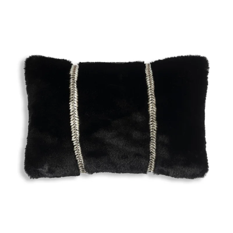 Soft and Fluffy Pillows for Bedroom ComfortMemory Foam Pillows for Neck SupportLux Black Fur Pillow Soft and Fluffy Pillows for Bedroom ComfortMemory Foam Pillows for Neck SupportLux Black Fur Pillow