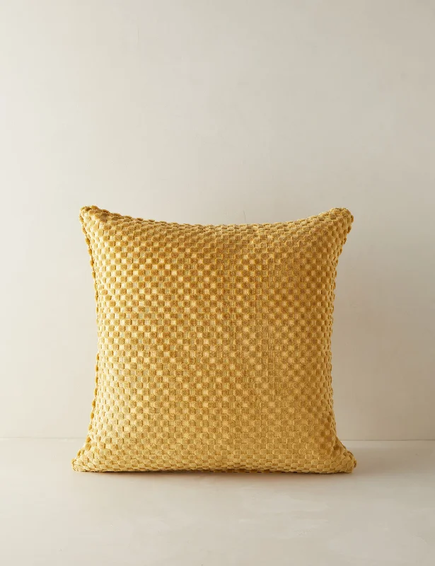 Feather Pillows for a Luxurious SleepTravel Pillows for Long JourneysHi-Lo Checker Velvet Pillow by Sarah Sherman Samuel Feather Pillows for a Luxurious SleepTravel Pillows for Long JourneysHi-Lo Checker Velvet Pillow by Sarah Sherman Samuel