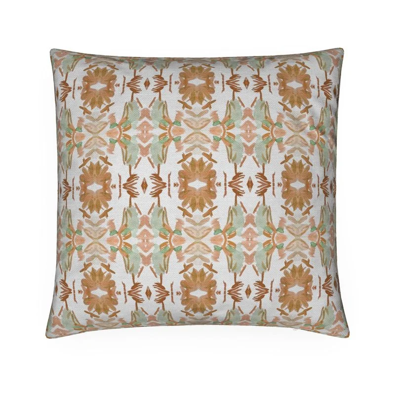 Round Pillows for Boho-Style InteriorsDown Alternative Pillows for Ethical ChoicesWildflowers I Orange Luxury Pillow Small Repeat Round Pillows for Boho-Style InteriorsDown Alternative Pillows for Ethical ChoicesWildflowers I Orange Luxury Pillow Small Repeat