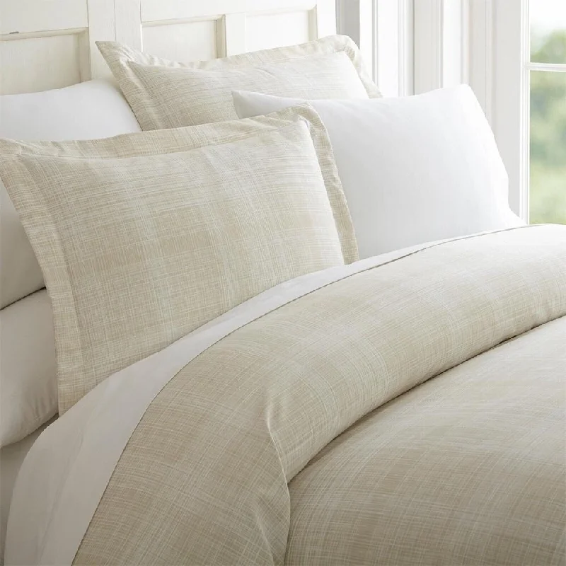 Linen blankets with a rustic and textured look3pc Full/Queen Thatch Patterned Duvet Cover Set Ray Linen blankets with a rustic and textured look3pc Full/Queen Thatch Patterned Duvet Cover Set Ray