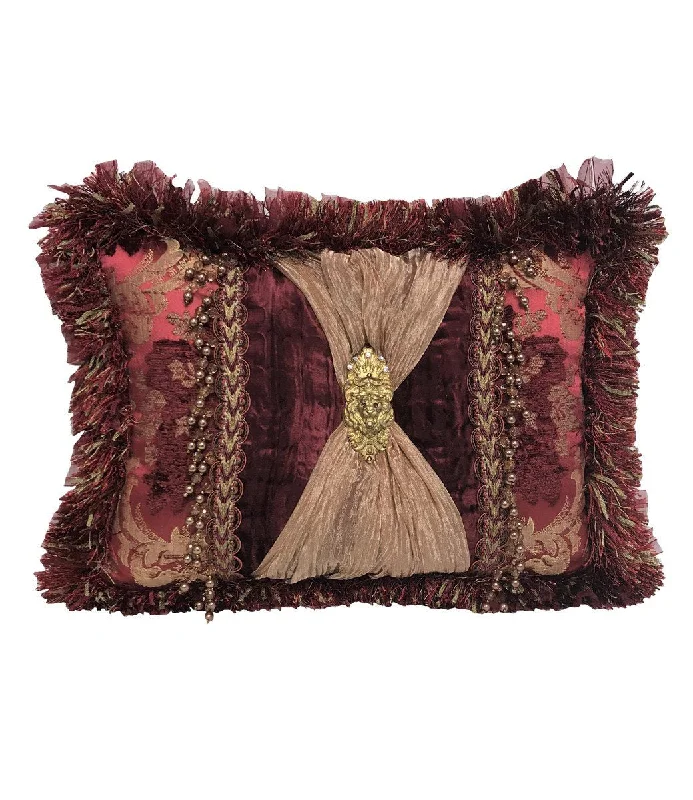 Kids Pillows with Fun DesignsBack Support Pillows for Office ChairsOpulent Accent Pillow Burgundy and Gold Kids Pillows with Fun DesignsBack Support Pillows for Office ChairsOpulent Accent Pillow Burgundy and Gold