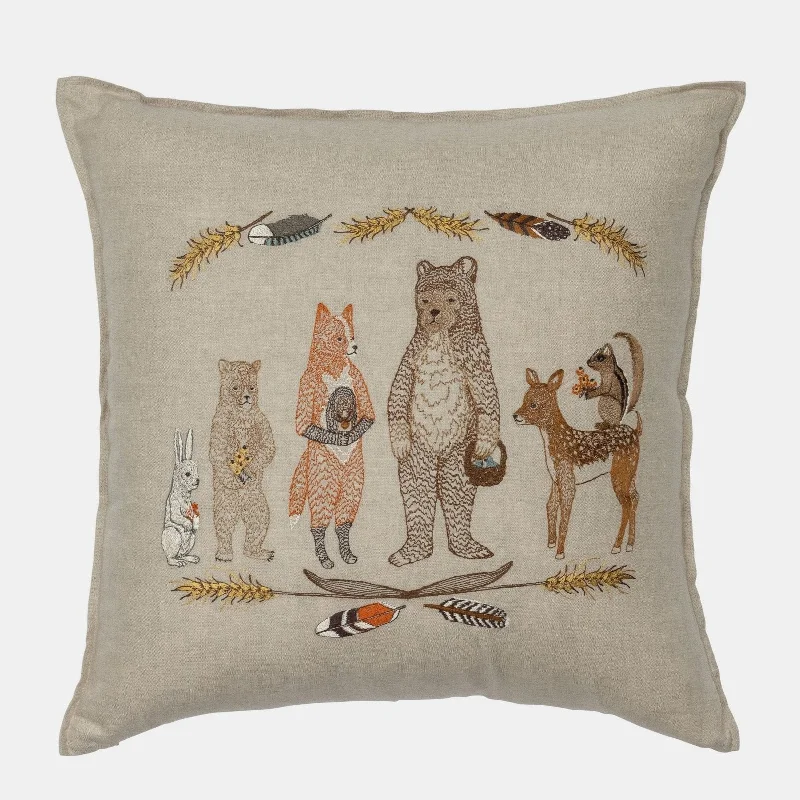 Velvet Pillows for a Touch of EleganceSquare Pillows for Modern Home DecorWoodland Welcome Square Pillow Velvet Pillows for a Touch of EleganceSquare Pillows for Modern Home DecorWoodland Welcome Square Pillow