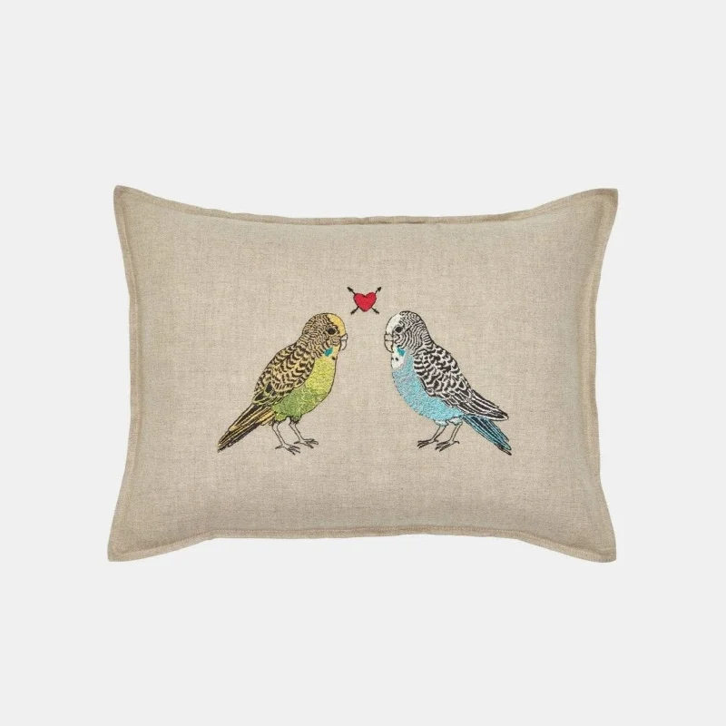 Kids Pillows with Fun DesignsBack Support Pillows for Office ChairsParakeet Love Lumbar Pillow Kids Pillows with Fun DesignsBack Support Pillows for Office ChairsParakeet Love Lumbar Pillow