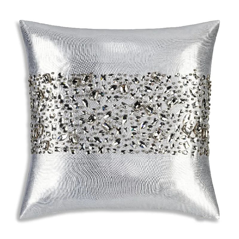 Cotton Pillows for Natural ComfortPregnancy Pillows for Expectant MothersLucy Bedazzled Crystal Silver Pillow Cotton Pillows for Natural ComfortPregnancy Pillows for Expectant MothersLucy Bedazzled Crystal Silver Pillow