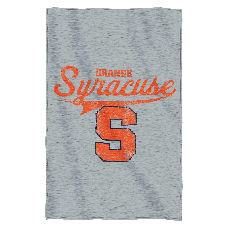 Silk blankets with a smooth and elegant touchSyracuse Sweatshirt Throw Blanket
