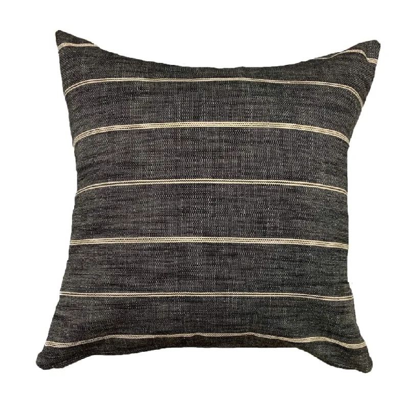 Down Alternative Pillows for Ethical ChoicesCooling Pillows for Hot SleepersStunning black striped pillows - Pearce Pillow Collection Down Alternative Pillows for Ethical ChoicesCooling Pillows for Hot SleepersStunning black striped pillows - Pearce Pillow Collection