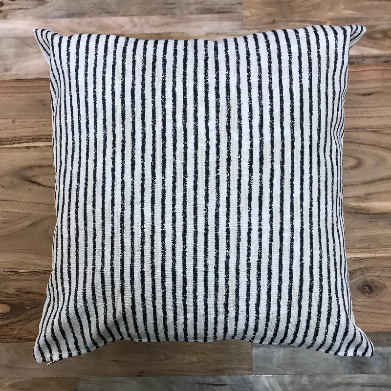 Feather Pillows for a Luxurious SleepDecorative Pillows for Living Room MakeoverClassic black stripe outdoor pillows - HAMILTON Feather Pillows for a Luxurious SleepDecorative Pillows for Living Room MakeoverClassic black stripe outdoor pillows - HAMILTON