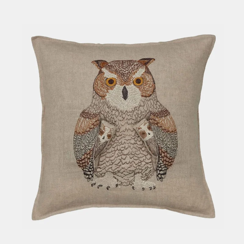 Bolster Pillows for Sofa DecorationCotton Pillows for Natural ComfortOwl Mama Square Pocket Pillow Bolster Pillows for Sofa DecorationCotton Pillows for Natural ComfortOwl Mama Square Pocket Pillow
