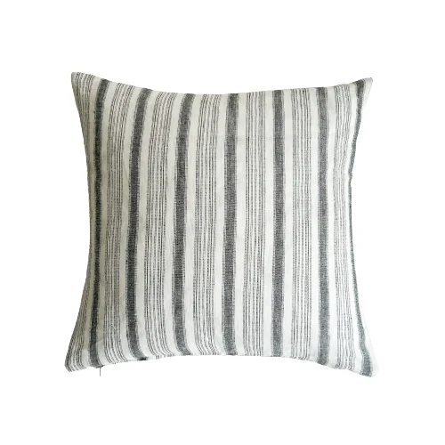Soft and Fluffy Pillows for Bedroom ComfortFirm Pillows for Side SleepersBlack and White Stripe Pillow | Emma Soft and Fluffy Pillows for Bedroom ComfortFirm Pillows for Side SleepersBlack and White Stripe Pillow | Emma