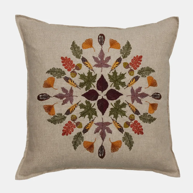Velvet Pillows for a Touch of EleganceCotton Pillows for Natural ComfortPressed Leaves Square Pillow Velvet Pillows for a Touch of EleganceCotton Pillows for Natural ComfortPressed Leaves Square Pillow