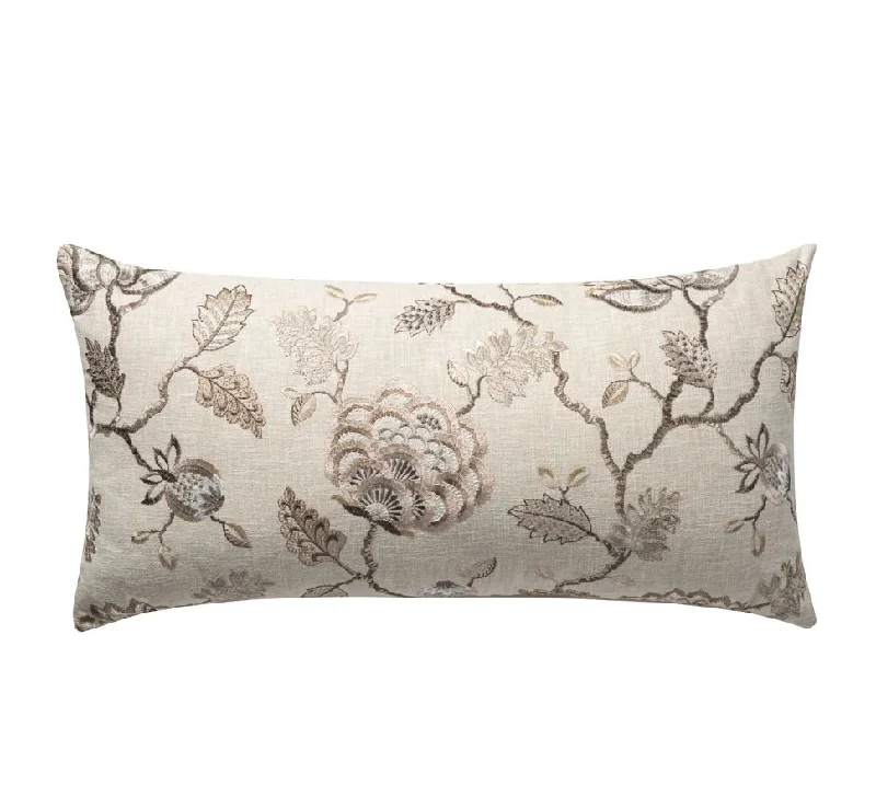 Soft and Fluffy Pillows for Bedroom ComfortFeather Pillows for a Luxurious SleepAnne Elizabeth Dune Floral Accent Pillow