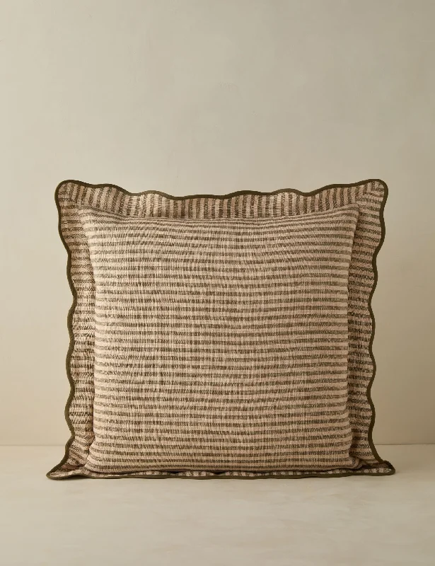 Round Pillows for Boho-Style InteriorsCotton Pillows for Natural ComfortLanie Linen Pillow by Sarah Sherman Samuel Round Pillows for Boho-Style InteriorsCotton Pillows for Natural ComfortLanie Linen Pillow by Sarah Sherman Samuel