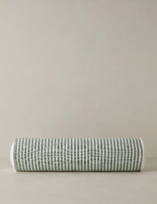 Round Pillows for Boho-Style InteriorsCotton Pillows for Natural ComfortLittu Indoor / Outdoor Striped Bolster Pillow by Sarah Sherman Samuel Round Pillows for Boho-Style InteriorsCotton Pillows for Natural ComfortLittu Indoor / Outdoor Striped Bolster Pillow by Sarah Sherman Samuel