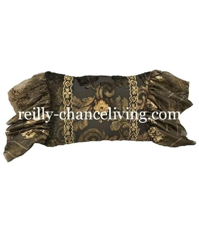 Velvet Pillows for a Touch of ElegancePregnancy Pillows for Expectant MothersDecorative Rectangle Pillow Chocolate Brown and Metallic Gold Velvet Pillows for a Touch of ElegancePregnancy Pillows for Expectant MothersDecorative Rectangle Pillow Chocolate Brown and Metallic Gold