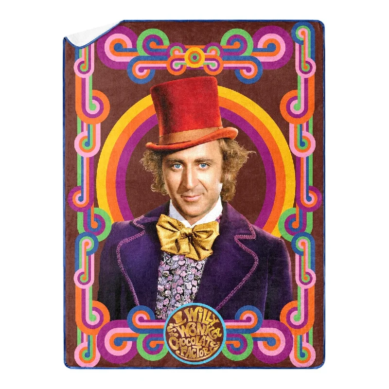 Acrylic blankets for a soft and affordable alternativeWilly Wonka Mov Work Of Wonka Silk Touch Sherpa Throw Acrylic blankets for a soft and affordable alternativeWilly Wonka Mov Work Of Wonka Silk Touch Sherpa Throw