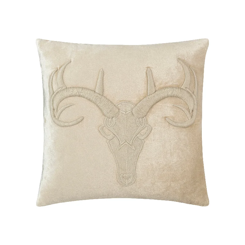 Memory Foam Pillows for Neck SupportVelvet Pillows for a Touch of EleganceDenver Ivory Longhorn Pillow Memory Foam Pillows for Neck SupportVelvet Pillows for a Touch of EleganceDenver Ivory Longhorn Pillow