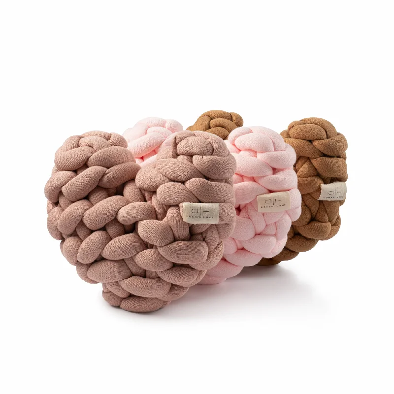 Orthopedic Pillows for Back Pain ReliefRound Pillows for Boho-Style InteriorsDH Knit Heart Knot Pillow Orthopedic Pillows for Back Pain ReliefRound Pillows for Boho-Style InteriorsDH Knit Heart Knot Pillow