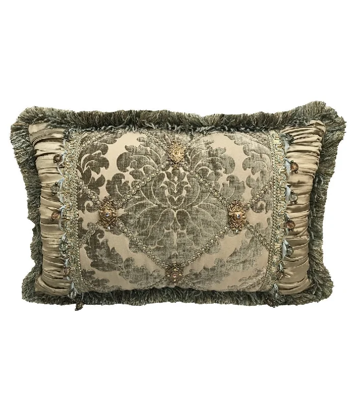 Feather Pillows for a Luxurious SleepSoft and Fluffy Pillows for Bedroom ComfortLuxury Decorative Rectangle Pillow with Jewels Feather Pillows for a Luxurious SleepSoft and Fluffy Pillows for Bedroom ComfortLuxury Decorative Rectangle Pillow with Jewels