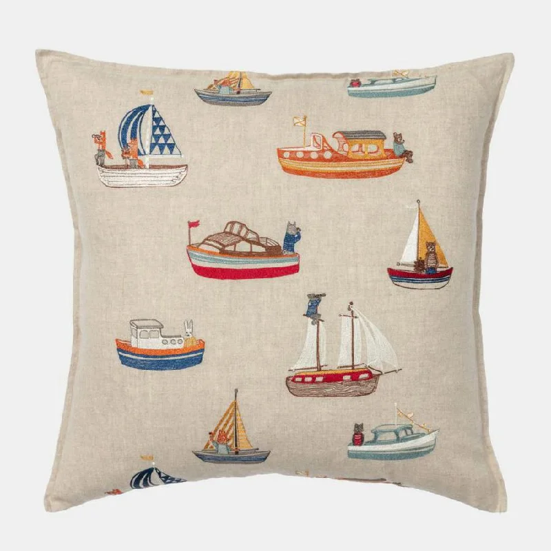 Feather Pillows for a Luxurious SleepLumbar Support Pillows for Car SeatsBoats Pattern Square Pillow Feather Pillows for a Luxurious SleepLumbar Support Pillows for Car SeatsBoats Pattern Square Pillow