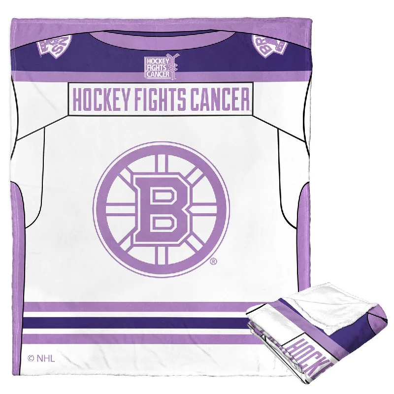 Mohair blankets with a unique sheen and softnessNHL Help Fight Cancer Jersey Bruins Silk Touch Throw Mohair blankets with a unique sheen and softnessNHL Help Fight Cancer Jersey Bruins Silk Touch Throw