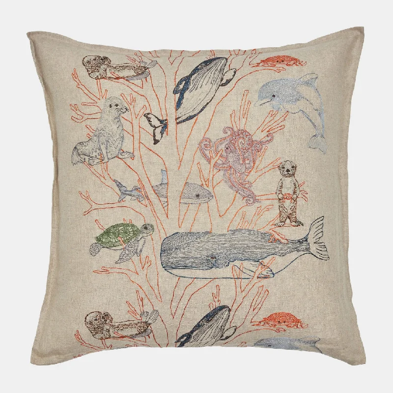 Adjustable Pillows for Customized ComfortSilk Pillows for Smooth Skin and HairCoral Forest Square Pillow Adjustable Pillows for Customized ComfortSilk Pillows for Smooth Skin and HairCoral Forest Square Pillow