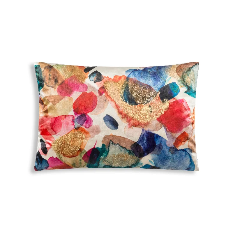 Down Alternative Pillows for Ethical ChoicesPlush Pillows for a Cozy BedOtto Abstract Multi Velvet Pillow Down Alternative Pillows for Ethical ChoicesPlush Pillows for a Cozy BedOtto Abstract Multi Velvet Pillow