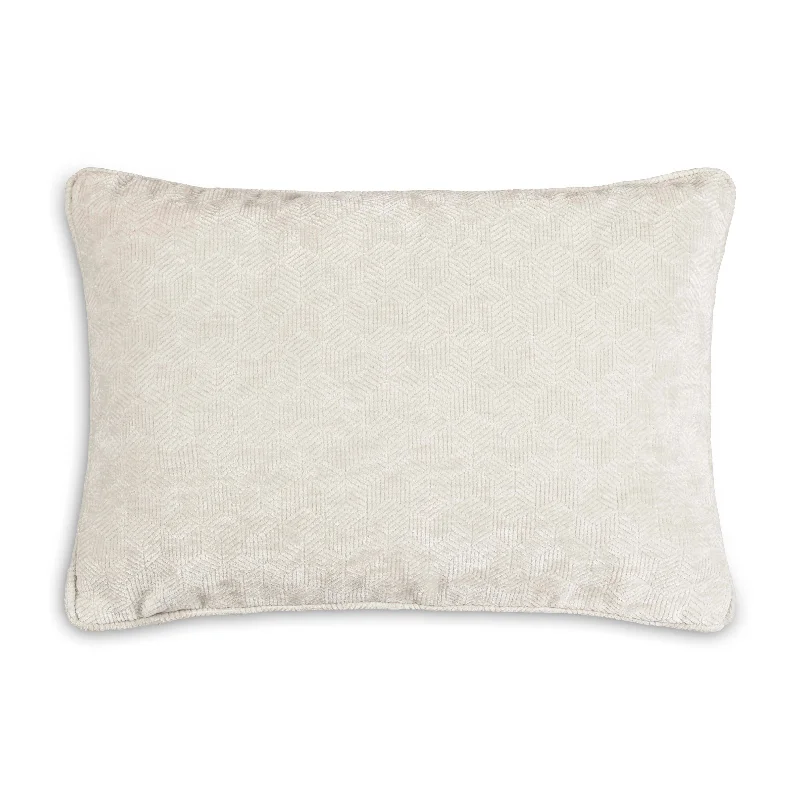 Adjustable Pillows for Customized ComfortCastle Hill Boone Ivory Lumbar Pillow
