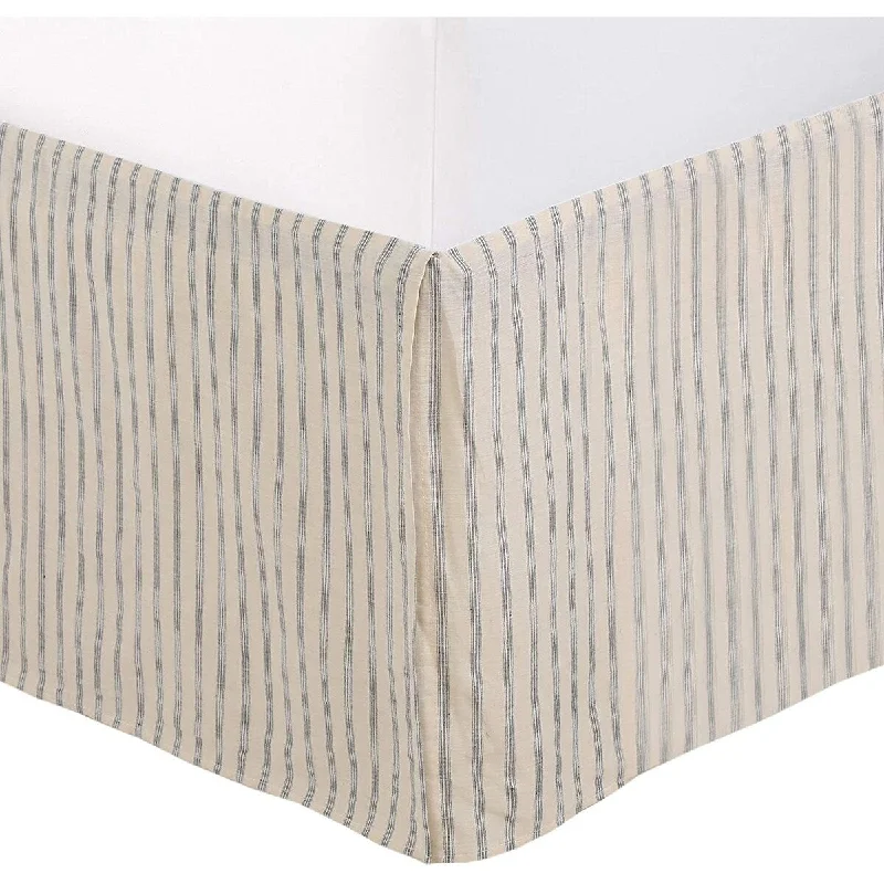 California king bed skirts for a larger bedIvory Cream Off White Taupe Cotton Striped Tailored Bed Skirt Dust Ruffle w/ 16" Drop California king bed skirts for a larger bedIvory Cream Off White Taupe Cotton Striped Tailored Bed Skirt Dust Ruffle w/ 16" Drop