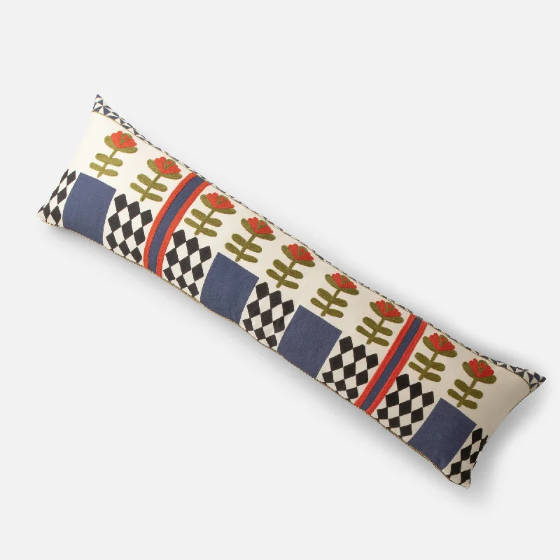 Hypoallergenic Pillows for Allergy SufferersSchoolhouse x Rachel Murray Flower-Bed Bolster Pillow