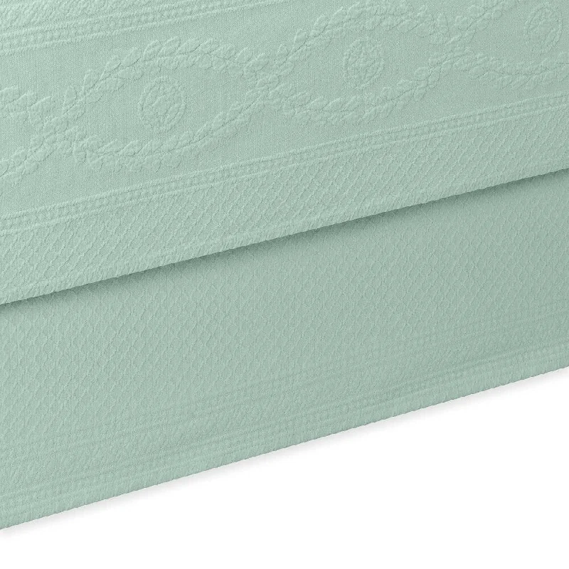 Twin - size bed skirts for a single bedWilliamsburg Abby Sage King Bed Skirt