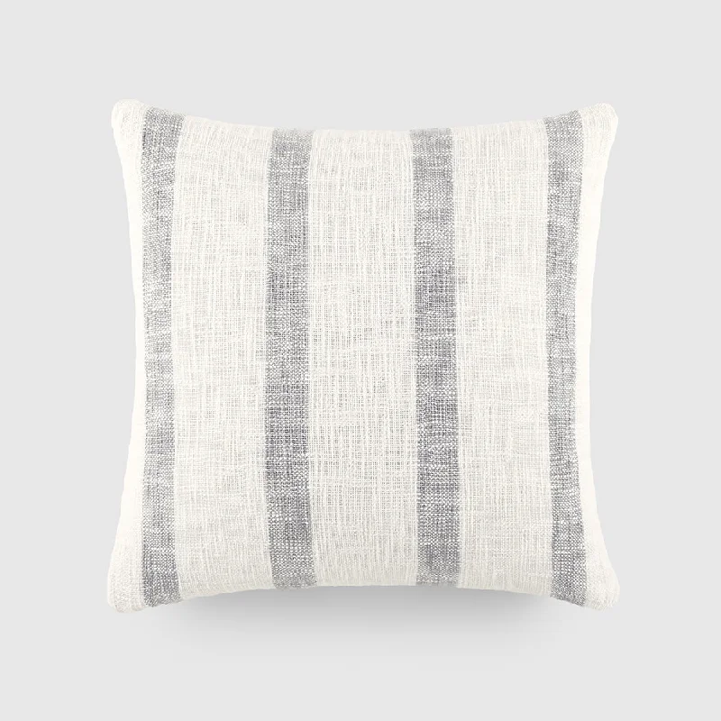 Round Pillows for Boho-Style InteriorsYarn-Dyed Awning Stripe Décor Throw Pillow