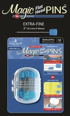Firm Pillows for Side SleepersMagic Pins Extra Fine Flat Hea