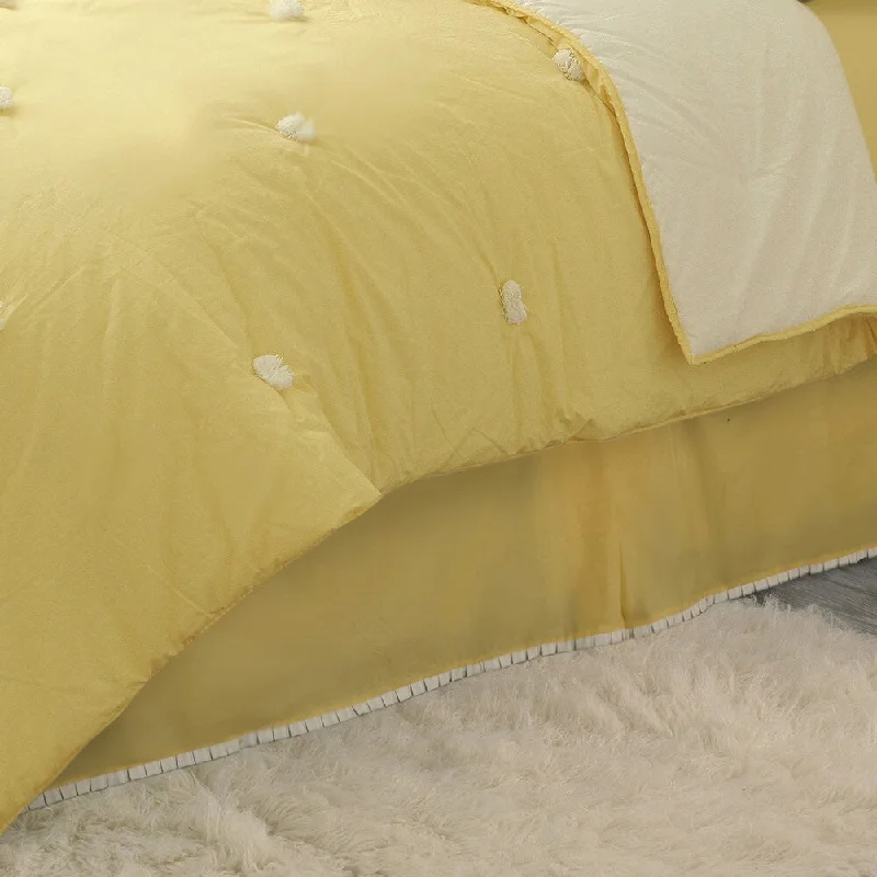 Bed skirts with a mermaid - themed printDena Home Sun Drop Bed Skirt
