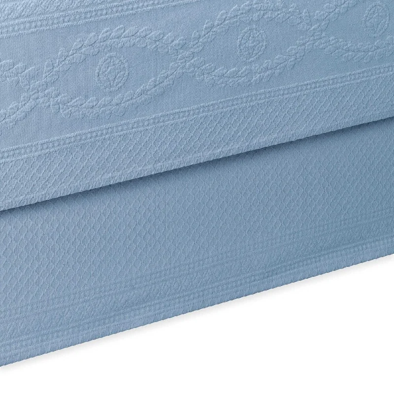 Bed skirts in bold colors for a statement - making lookWilliamsburg Abby Blue Full Bed Skirt Bed skirts in bold colors for a statement - making lookWilliamsburg Abby Blue Full Bed Skirt