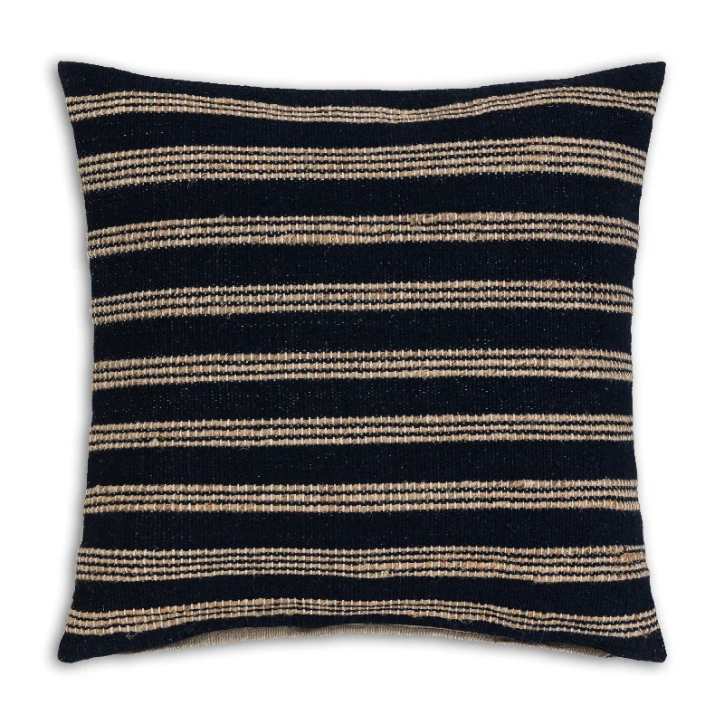 Cooling Pillows for Hot SleepersCastle Hill Ari Navy Pillow