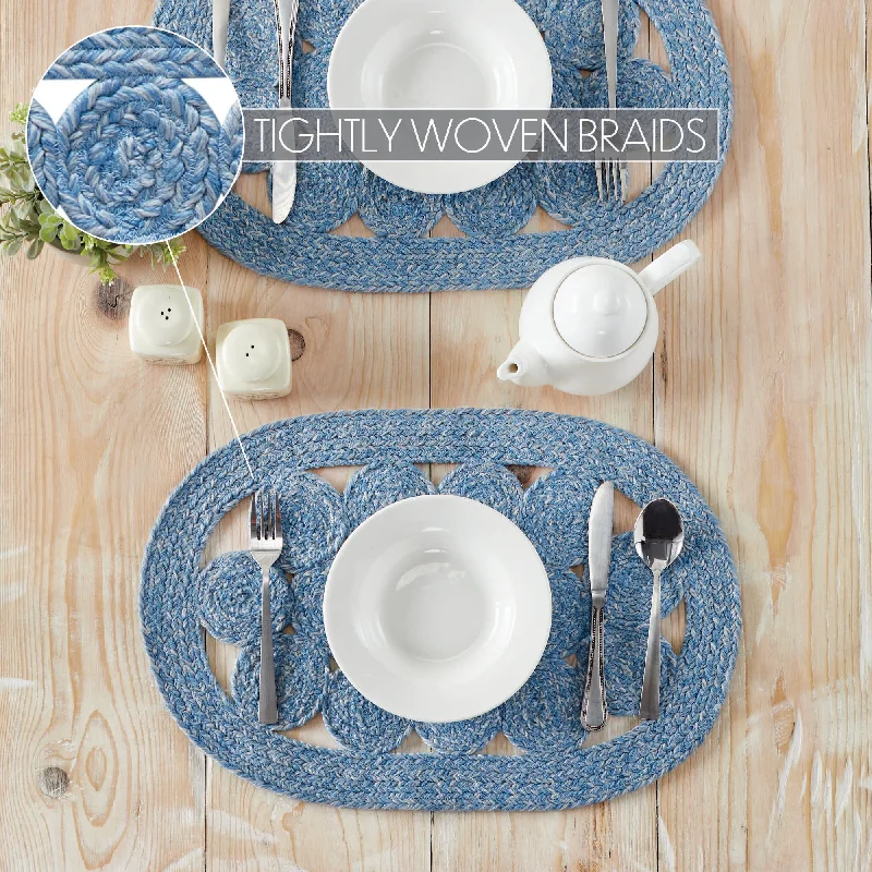 Bed skirts with a mermaid - themed printCeleste Blended Blue Indoor/Outdoor Placemat 13x19 Bed skirts with a mermaid - themed printCeleste Blended Blue Indoor/Outdoor Placemat 13x19