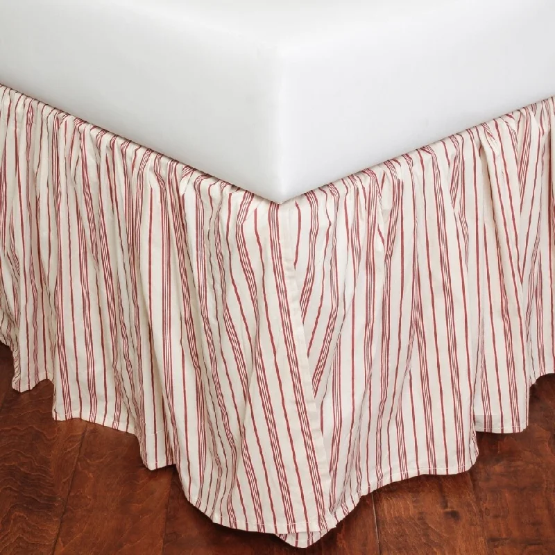 Bed skirts with a beach - themed printJoyful Stripe Cotton 3 Piece Tuck in Bed Skirt, King Bed skirts with a beach - themed printJoyful Stripe Cotton 3 Piece Tuck in Bed Skirt, King