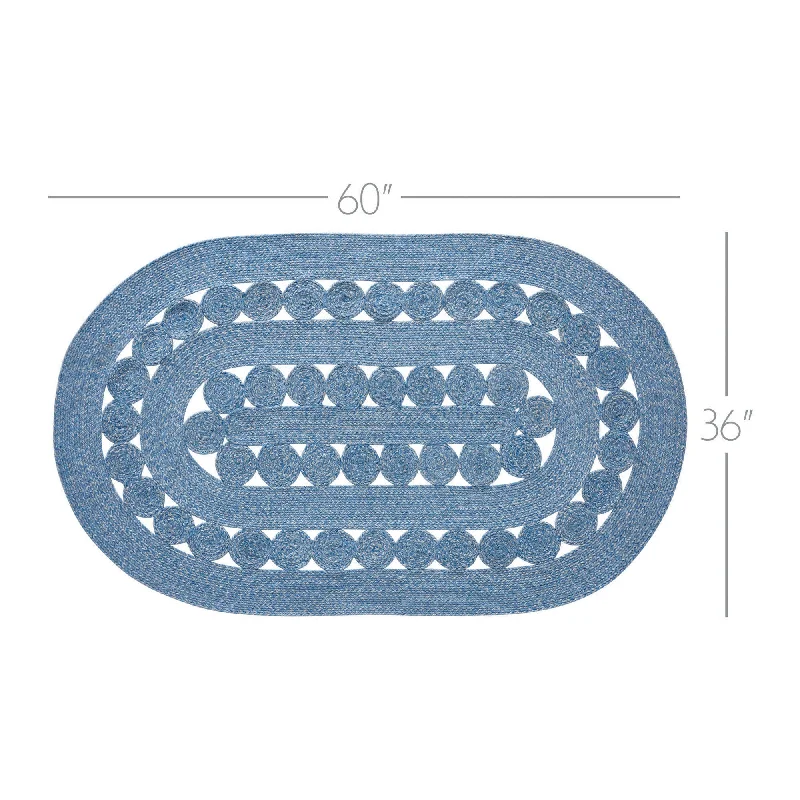Cotton bed skirts for a soft and breathable lookCeleste Blended Blue Indoor/Outdoor Rug Oval 36x60 Cotton bed skirts for a soft and breathable lookCeleste Blended Blue Indoor/Outdoor Rug Oval 36x60