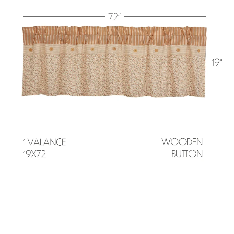 Full - size bed skirts with a gathered fabricCamilia Ruffled Valance 19x72